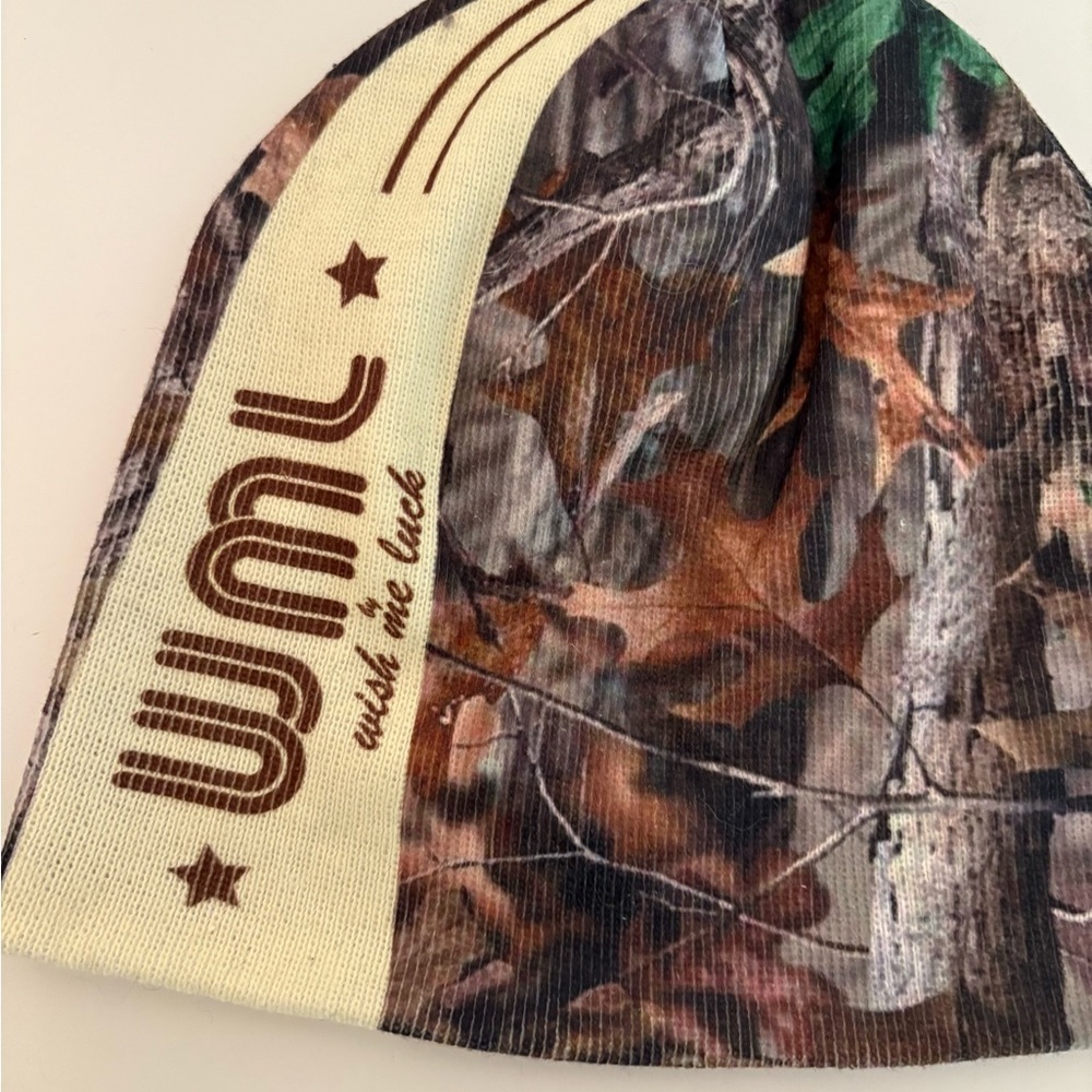 Nwot Wish Me Luck Camo Beanie — image 5 of 8